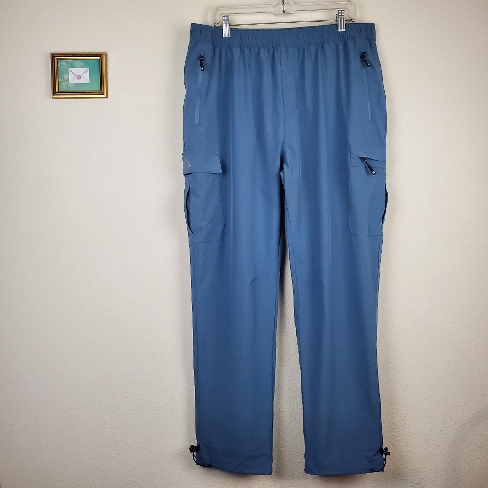 Men's Blue Cargo Outdoorsports Lightweight Pants
